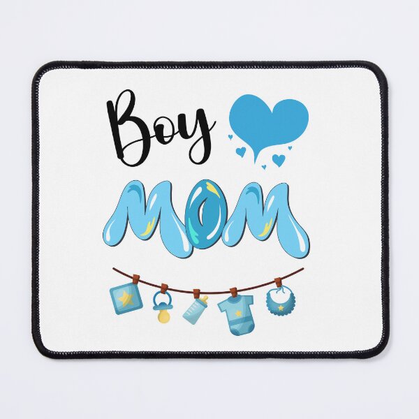 Item preview, BOY MOM T-Shirt/ Boy Mom Sweatshirt/ Mothers Day Gifts/Boy Mom Apron/ Boy Baby Shower T-Shirt Gift designed and sold by KingdomKubs.