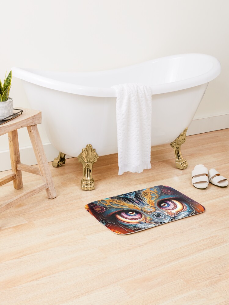 Thumbnail 2 of 6, Bath Mat, Transception. designed and sold by StHallow.
