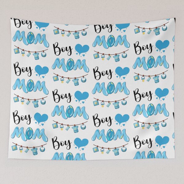 Item preview, BOY MOM T-Shirt/ Boy Mom Sweatshirt/ Mothers Day Gifts/Boy Mom Apron/ Boy Baby Shower T-Shirt Gift designed and sold by KingdomKubs.