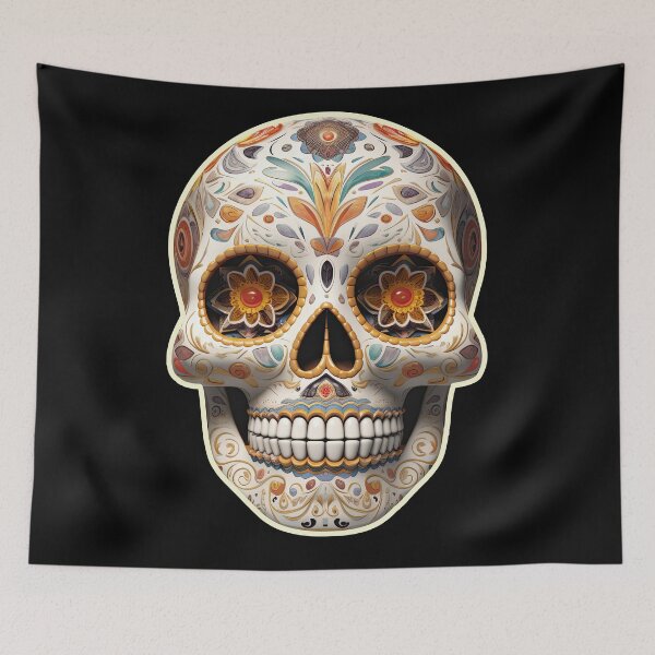Item preview, Carnival Mexican Sugar Skull designed and sold by danielliamgill.