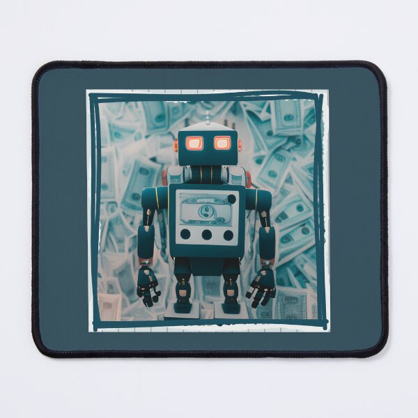 Item preview, Cashed Up Robot designed and sold by Yankee Doodle Gandy.