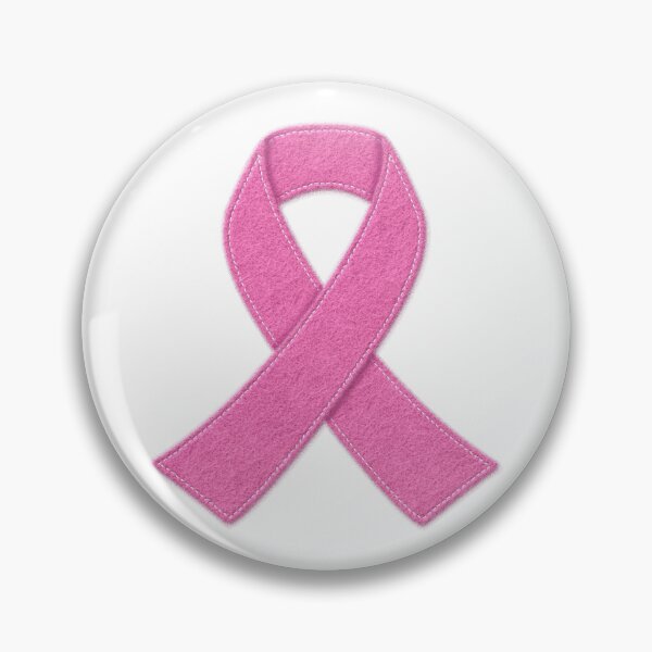 Item preview, Pink Felt Look Ribbon Breast Cancer Awareness designed and sold by CheriesArt.