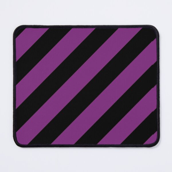Item preview, Purple Caution Stripes Pattern 1032 designed and sold by BloodSweatNTers.