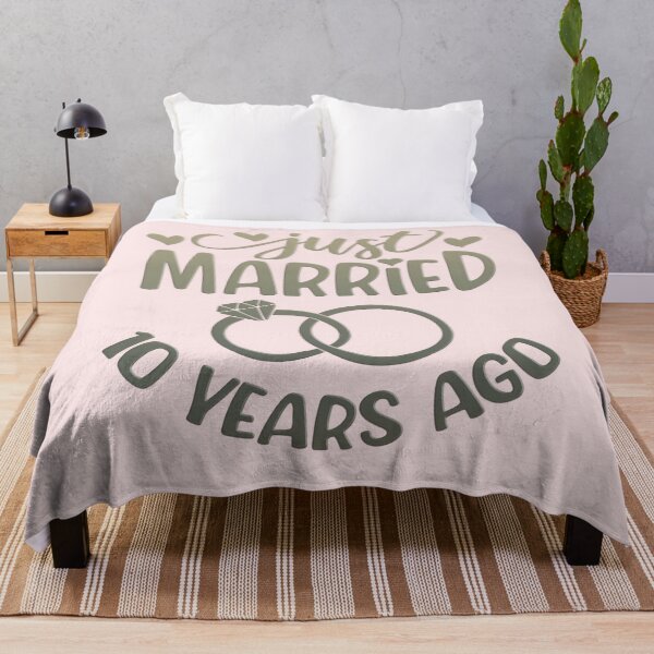 Item preview, Just Married 10 Years Ago designed and sold by franktact.