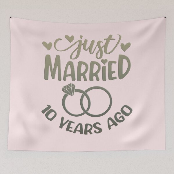 Item preview, Just Married 10 Years Ago designed and sold by franktact.