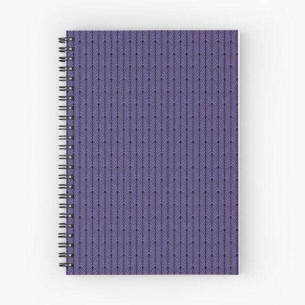 Item preview, Color of the Year 2018 - Ultra violet - Art Deco Black Edition designed and sold by stylebytara.