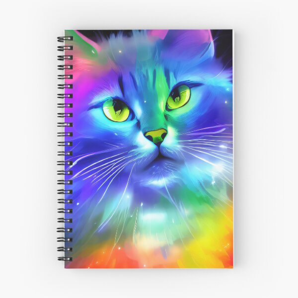 Artikelvorschau, Regenbogen-Weltraum-Katze entworfen und verkauft von CafePurr.