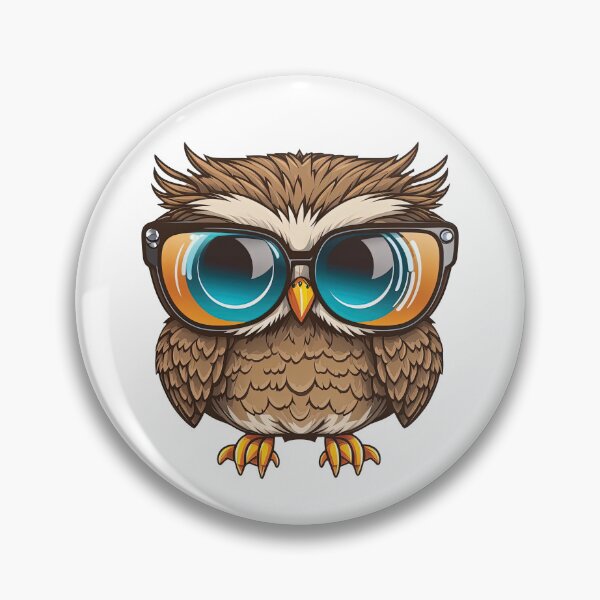 Item preview, Owl with Glasses designed and sold by EXOV-MA.