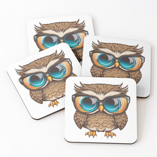 Item preview, Owl with Glasses designed and sold by EXOV-MA.