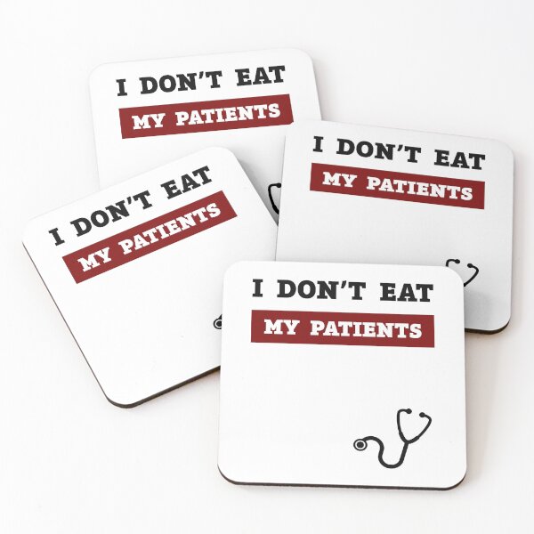 Item preview, I don't eat my patients tshirt for vet students, vegan veterinarian t shirt, vet doc tee shirt for vegetarian, animal lover vet nurse top designed and sold by CanOpnrsNation.