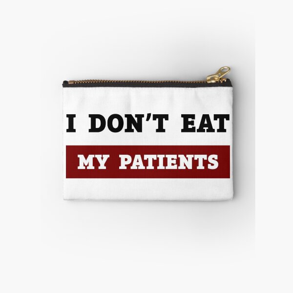 Item preview, I don't eat my patients tshirt for vet students, vegan veterinarian t shirt, vet doc tee shirt for vegetarian, animal lover vet nurse top designed and sold by CanOpnrsNation.