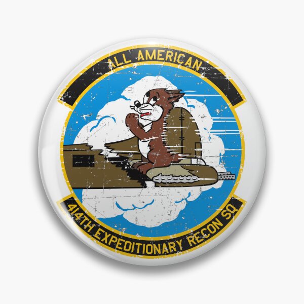 Item preview, USAF - 414th Expeditionary Reconnaissance Squadron - All American - Grunge Style designed and sold by pzd501.
