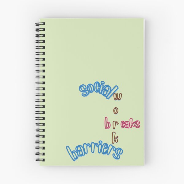 Item preview, social  work breaks barriers designed and sold by ODECX.