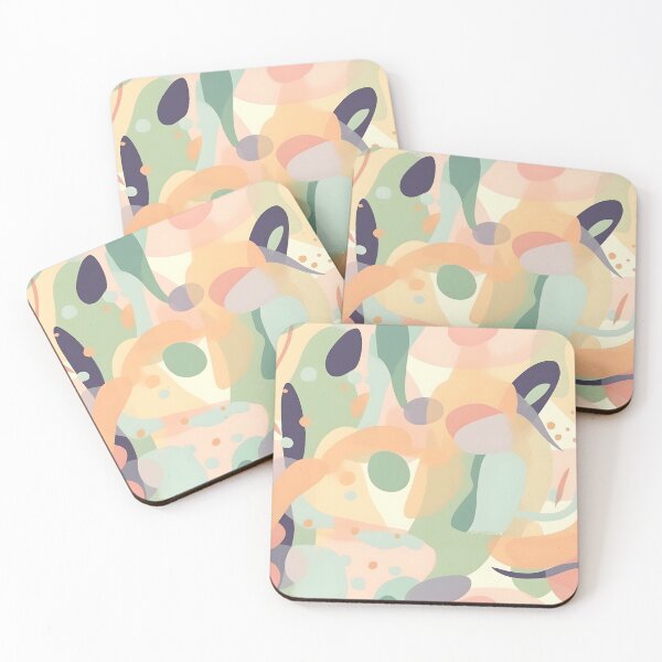 Artikelvorschau, Lively Pastel Pattern entworfen und verkauft von dotperinchart.