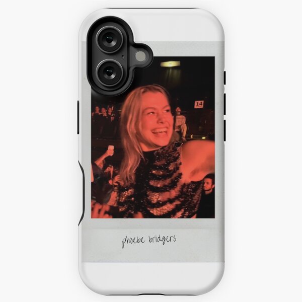 Vista previa del artículo con la obra «Polaroid de Phoebe Bridgers», diseñado y vendido por Christine Glover.
