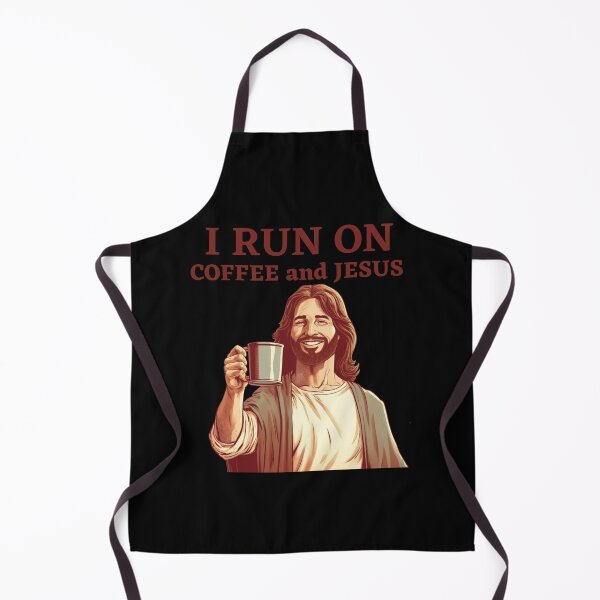 Item preview, I Run On Coffee and Jesus designed and sold by ArtisShops.
