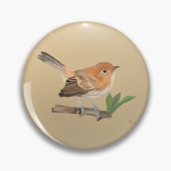 Item preview, O’ahu ‘Elepaio, Hawai’i  designed and sold by NJartbyNJacobson.