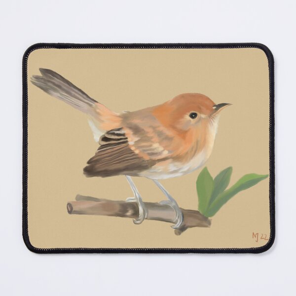 Item preview, O’ahu ‘Elepaio, Hawai’i  designed and sold by NJartbyNJacobson.
