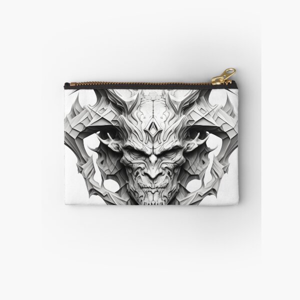 Item preview, Black and white Diabolic Deamon designed and sold by Artsynator.