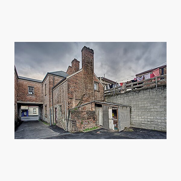 Down the Alley Photographic Print