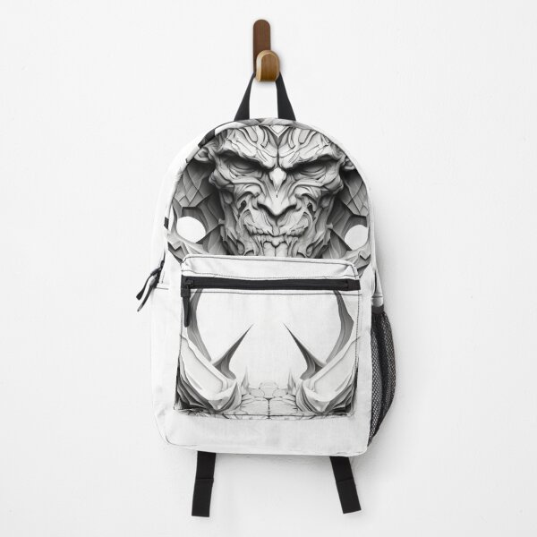 Item preview, Black and white Diabolic Deamon designed and sold by Artsynator.