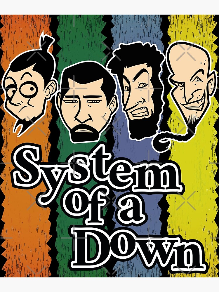 toxicity (soad) -edwena  System of a down, Vintage music posters