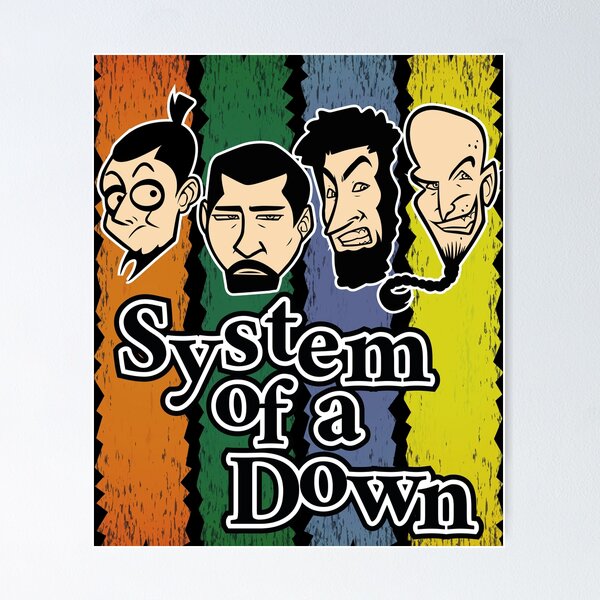 toxicity (soad) -edwena  System of a down, Vintage music posters