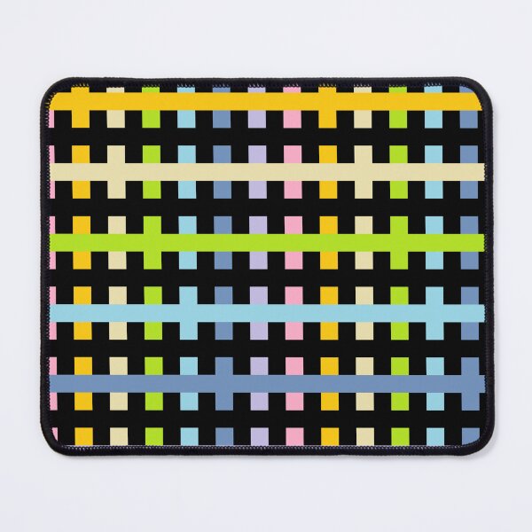 Item preview, Abstract Pastel Rainbow and Black designed and sold by lornakay.