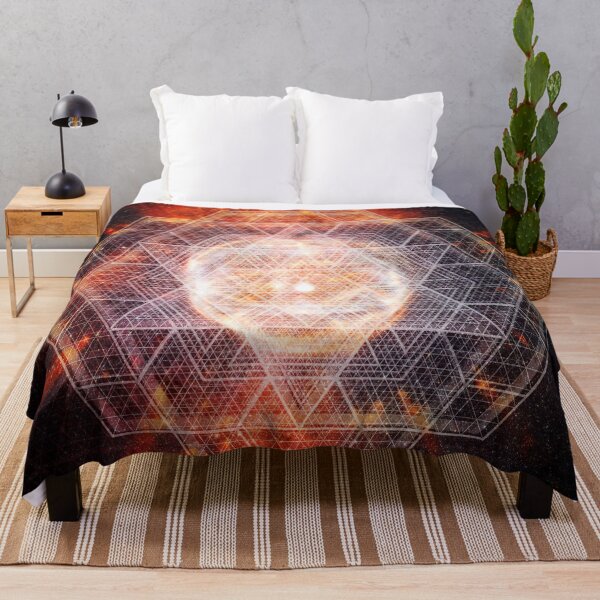 Item preview, Fractal Metatrons Cube Geometry Artwork designed and sold by Truthseekmedia.
