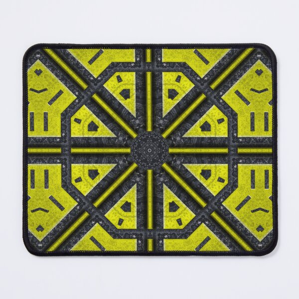Item preview, Kaleidoscope Pattern Made from Block Grunge Smiley Faces 20 designed and sold by Swabcraft.