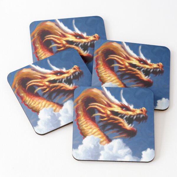 Item preview, Flame Dragon in Sky - Digital Art designed and sold by SnoopyTF.