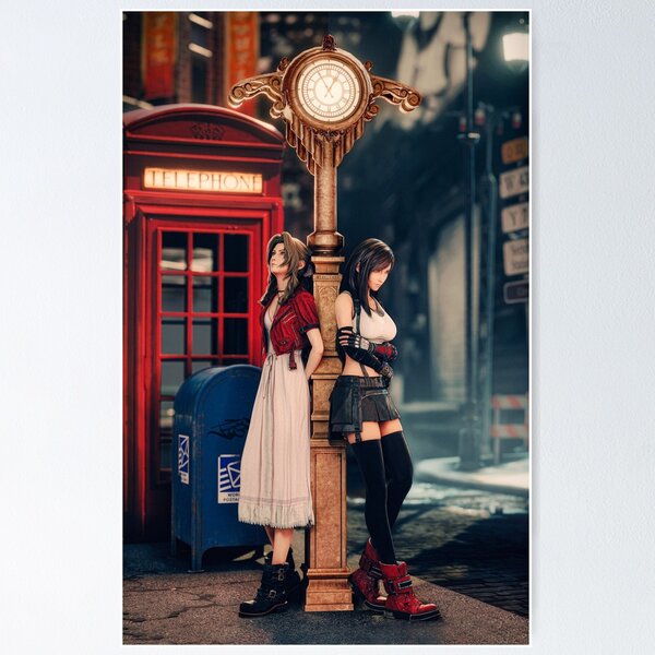 Item preview, FF7 Romance Tifa X Aerith - Final Fantasy designed and sold by Celina  Cole.