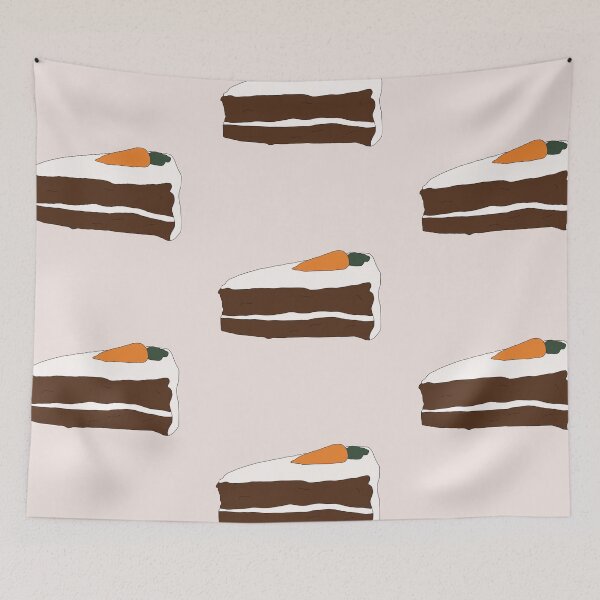 Item preview, Piece of Carrot Cake Slice designed and sold by Eathusiast.