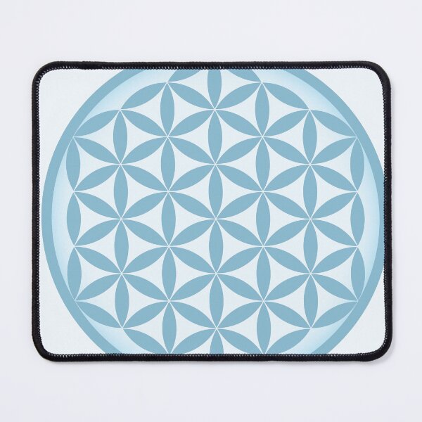 Item preview, Flower of Life Minimal Blue Design designed and sold by Truthseekmedia.