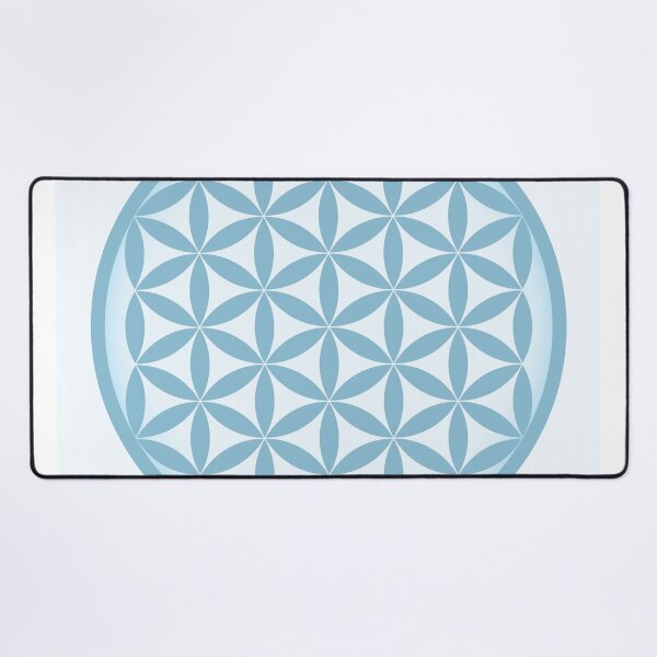 Item preview, Flower of Life Minimal Blue Design designed and sold by Truthseekmedia.