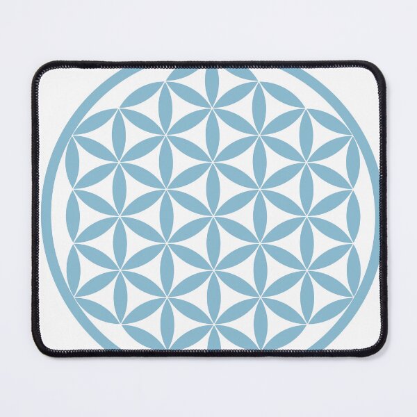 Item preview, Flower of Life Minimal Blue Design Without Background designed and sold by Truthseekmedia.