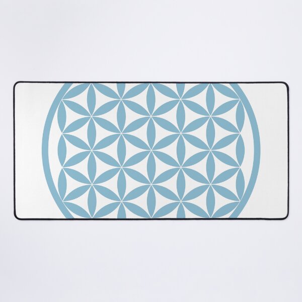 Item preview, Flower of Life Minimal Blue Design Without Background designed and sold by Truthseekmedia.