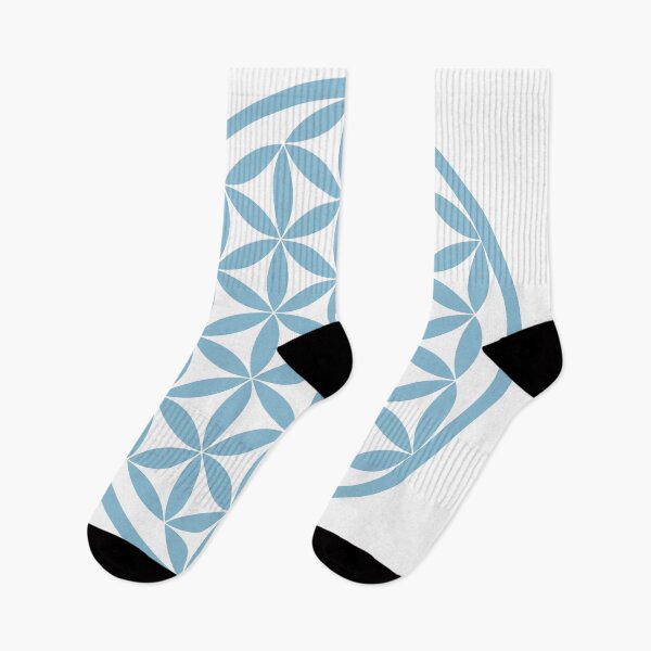 Item preview, Flower of Life Minimal Blue Design Without Background designed and sold by Truthseekmedia.
