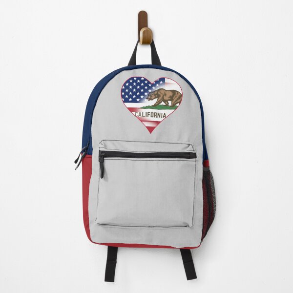 Item preview, State of California Flag and American Flag Fusion Design designed and sold by Gsallicat.
