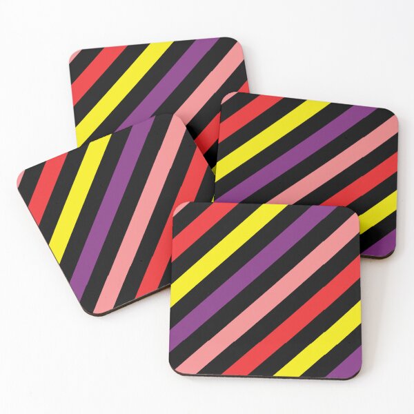 Item preview, Multi Tone Caution Stripes Pattern 1052 designed and sold by BloodSweatNTers.