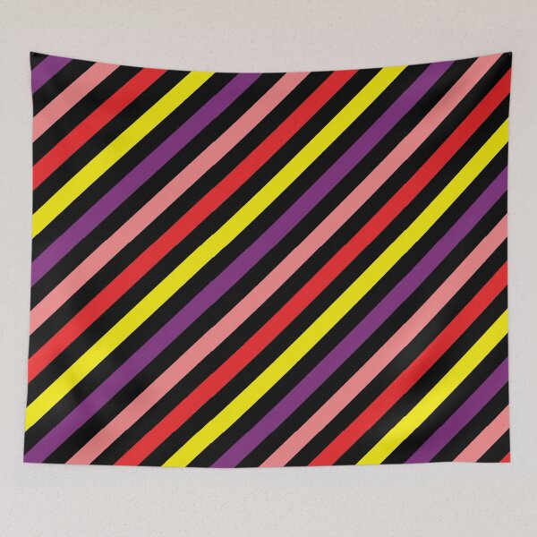Item preview, Multi Tone Caution Stripes Pattern 1052 designed and sold by BloodSweatNTers.
