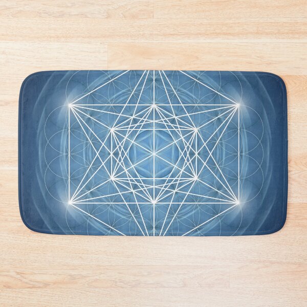 Item preview, Metatrons Cube Artwork Flower of life designed and sold by Truthseekmedia.