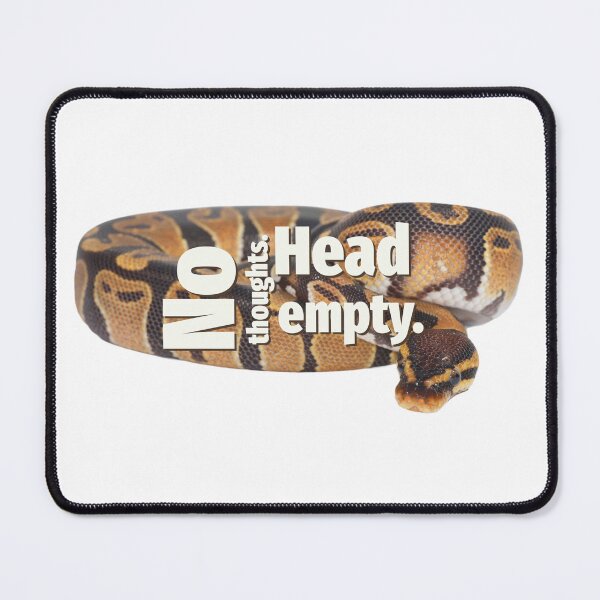Item preview, No Thoughts. Head Empty. designed and sold by MxA19.