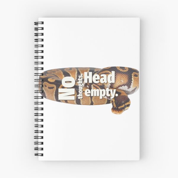 Item preview, No Thoughts. Head Empty. designed and sold by MxA19.