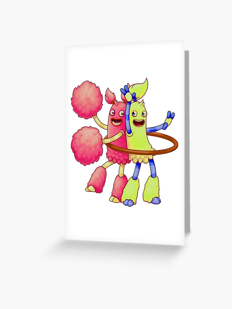 My singing monsters wubbox | Greeting Card