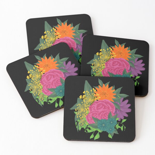 Item preview, Briella Bold Floral Collection- Stunning Bouquet Print designed and sold by Niki McNeil.