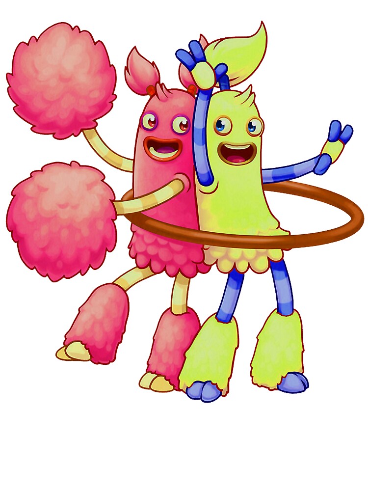 My Singing Monsters: Pompom & Hoola T-Shirt My Singing Monsters: Pompom & Hoola T-Shirt
