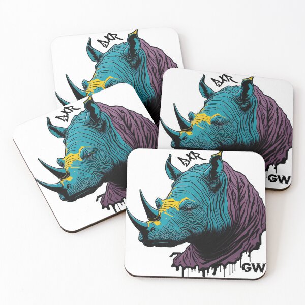 Item preview, Rhaino In Colors designed and sold by Bl1x3r.