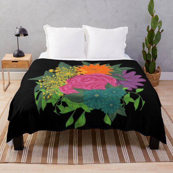 Item preview, Briella Bold Floral Collection- Stunning Bouquet Print designed and sold by Niki McNeil.