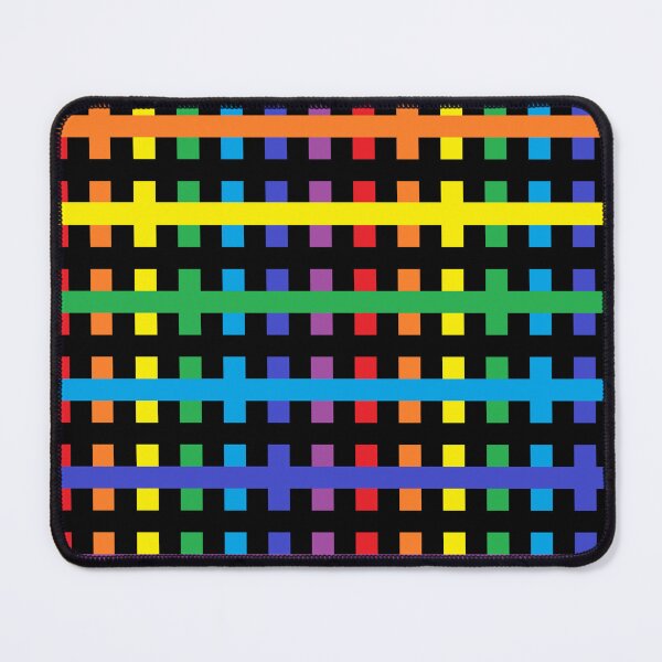 Item preview, Abstract Rainbow and Black designed and sold by lornakay.